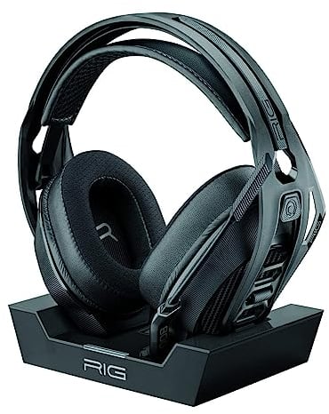 RIG 800 PRO HX Wireless Gaming Headset & Multi-Function Base Station Officially Licensed for Xbox Series X|S, Xbox One, Windows 10/11 PCs - Dolby Atmos 3D Audio - Up to 60 Hour Battery (2024 Edition)