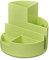 Maul Schreibtisch Organizer MAULrundbox Ø14x12,5cm | Organizer mit 6 Fächern | Stiftehalter für Stifte, Marker und Schere | Stifte Organizer für Büro und Schreibtisch | Lime