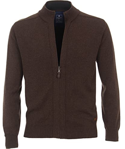 Redmond - Herren Strickjacke aus Reiner Baumwolle (Art.Nr.: 681)