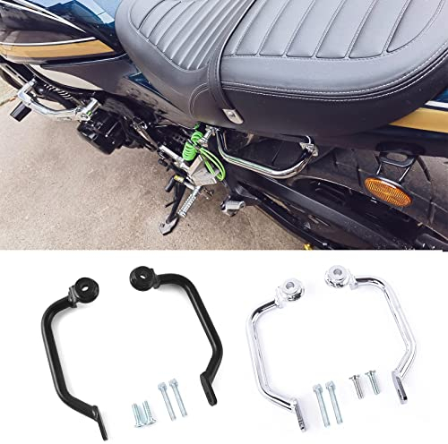 Motorrad-Haltegriffe hinten Soziushaltegriff für den Beifahrersitz Kompatibel mit Z900RS Z900 RS ABS SE Cafe Zubehör 2018 2019 2020 2021 2022 2023 2024 (Schwarz)