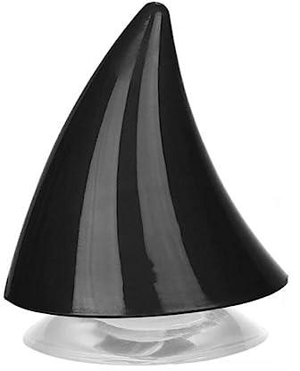 Motorradhelm Horn -Kunststoff -Helm Aufkleber Helm Teufel Hörner mit Saugnapfmotorrad Helm Dekoration Einzel Schwarzes Fahrradhelmzubehör Horn