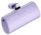 Kuulaa Portable Charger USB C Power Bank 4500mAh Small Portable Phone Charger Android Compact Plug in Battery Pack Portable Compatible with iPhone 15, Samsung Galaxy, Moto, LG, Pixel Purple