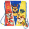 Premium Paw Patrol Pup Power - Kinder Turnbeutel für Kindergarten, Krippe, Reise oder Sport - für Mädchen und Jungen