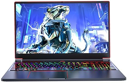 16.1 Windows 11 Laptop with Nvidia GTX 1650 4G, Intel i9-10885H IPS 144Hz Ultrabook Gaming Notebook Computer, Fingerprint Lock l Backlit Keyboard l USB3.0 l Type-C l HDMI, 64GB RAM 1TB SSD