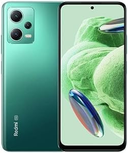 Xiaomi Redmi Note 12 5G- Smartphone 6 Go de RAM 128 Go de ROM, 6.67 « AMOLED DotDisplay 120Hz FHD +, Snapdragon 4 Gen 1, 48MP Caméra Professionnelle 5000mAh Forest Green [Version Globale]