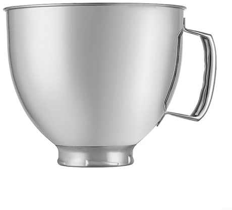 Sileduove Bol mélangeur en acier inoxydable de qualité supérieure pour mixeurs pour KitchenAid 4,5 QT/5 QT