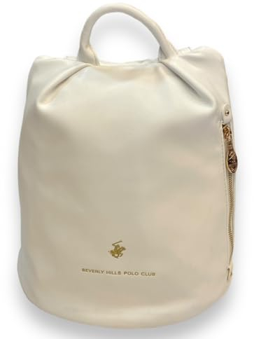 Beverly Hills Polo Club Rucksack für Damen, Weiß