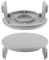 Trimmer Spool Caps, 2Pcs Replacement Spool Cover Caps, Compatible with Ryobi One+ AC14RL3A and Ryobi AC14HCA One+ Cordless Trimmer