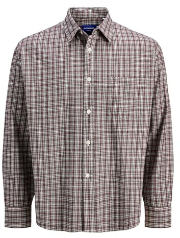 JACK & JONES Male Karohemd Oversize Fit Karohemd