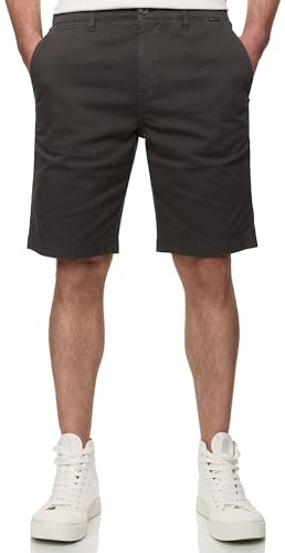 Indicode Herren INBjerre Chino Shorts aus 98% Baumwolle mit 4 Taschen