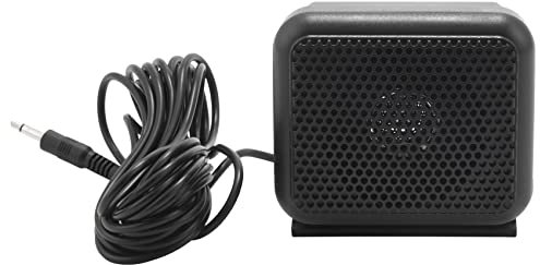 Agwuoetr Mini External Speaker -100 for for for ICOM for Ham Radio CB Hf Transceiver