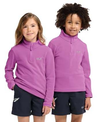 Jack Wolfskin Mädchen Taunus 100 HZ K Fleecepullover, Foxglove, 116