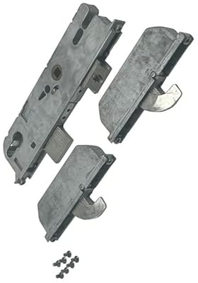 2 Hook Refurbishment Kit Split Spindle Version Multipoint Door Lock Centre Gearbox Replacement Mechanism for uPVC Composite Doors (45mm)