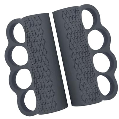 yanwuwa Protezioni per palmi per sollevamento pesi, impugnature in silicone, impugnatura antiscivolo per esercizi con bilanciere, per uomini e donne, attrezzature per il fitness multiourpose