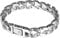 OIDEA Herren Armband Gliederkette Armkette: Silber 11mm breit Glieder Link Handgelenk Edelstahl mit Druckknopf poliert Kettenarmband Schmuck Geschenk für Männer Vater Freund