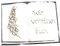 Reinhold 1 x Grabschmuck Buch mit Rosenranke 9,5 x 6,5 cm und Inschrift Wir vermissen Euch Liegend und zum Aufstellen, Floristen