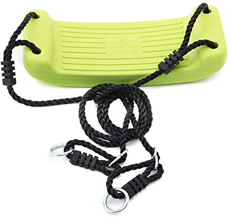 Hörby Bruk Siège de balançoire (balançoire à Planche, Convient pour Toute balançoire jusqu'à 2 m, Max. 50 kg, 7 x 40 x 18 cm, Vert) 4041