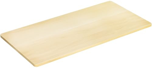 VIVO Light Wood 60 x 24 inch Universal Solid One-Piece Table Top for Standard and Sit to Stand Height Adjustable Home and Office Desk Frames, DESK-TOP60C