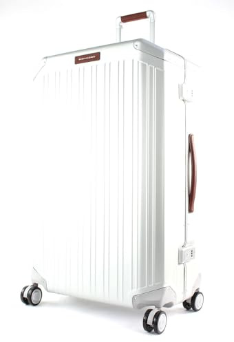 Piquadro PIQ Alu - 4-Rollen-Trolley L 79 cm Grey