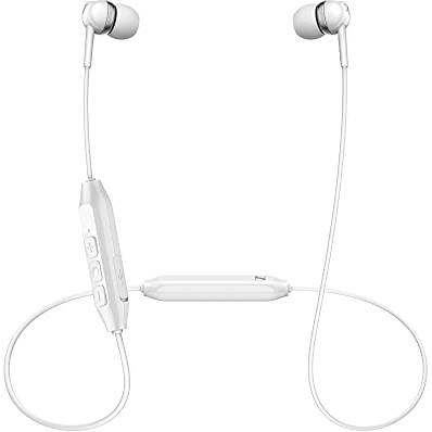 Sennheiser CX 150BT Wireless Headphones with Necklet, White