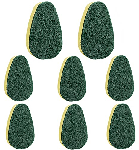 Dish Wand Refills 8Packs,Sponge Replacement Heads,Dish Wand Sponge Refill for Kitchen Cleaning
