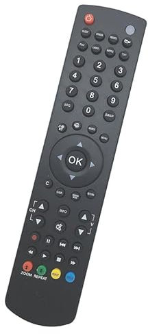 Telecomando RC191030070046 per televisore AYA, DIGIHOME, ESSENTIEL B, GRANDIN, LISTO, MANHATTAN, SABA, TECHNICAL, TECHWOOD, TELEFUNKEN, TOSHIBA, WALTHAM, WINDSOR