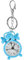 UKCOCO Stilvolle Uhr 1PC Mini Clock Keychain Wecker Keyring Kreative Schlüsselhalter Tasche Anhänger Geschenkschlüsselkette für Studenten Himmelblau