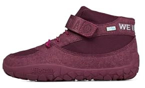 Affenzahn Wintersneaker Wolle Dreamer wasserdicht, warm gefüttert aus recycelter Wolle Größe 31-37 Beerenrot - Beere