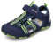 UOVO Garçons Sandales Trekking Randonnée Enfants Sandales Extérieur Sandales À Bout Fermé Chaussures D'été Sportives Bleu 28