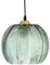 ZHFF Suspension en Verre Vert Clair Abat-Jour Moderne éclairage de Plafond Art déco Lampe Salon Salle à Manger Chambre Cuisine îlot intérieur luminaire, E27 Hauteur réglable 15cm