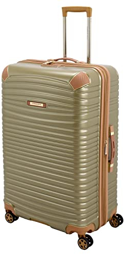 LONDON FOG Chelsea 73,7 cm erweiterbarer Spinner, champagnerfarben, 29, Chelsea Spinner, ausziehbar, 73,7 cm