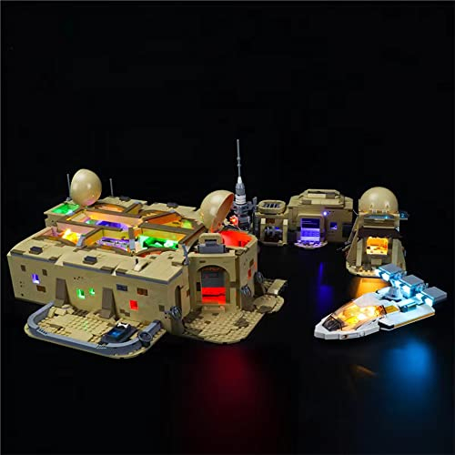 GEAMENT LED Licht-Set Kompatibel mit Lego Mos Eisley Cantina - Beleuchtungsset für Star Wars 75290 Baumodell (Modell-Set Nicht enthalten)