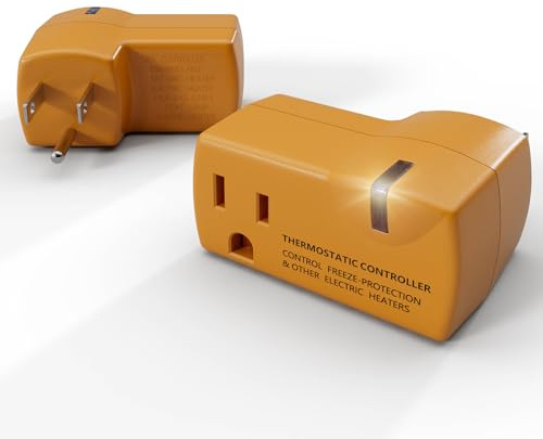 MAXKOSKO Thermostatically Controlled Outlet Freeze Protection Switch