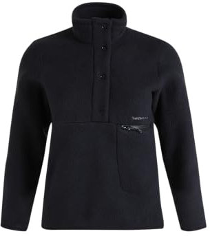 Peak Performance W Fleece Snap T-Neck - M
