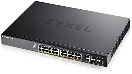 Zyxel 24-Port GbE L3 Access PoE+ Switch | 6x 10G Uplink 400W [XGS2220-30HP]