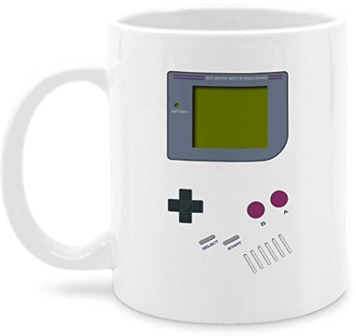 Tasse Tassen 325ml - Karneval & Fasching - Gameboy | Nerds I 90s I 90iger I Fastnacht I Fasnacht I Fasnet - 325 ml - Weiß - gamertasse karnevalstasse fasching- 90 kaffeetasse gamer+tasse