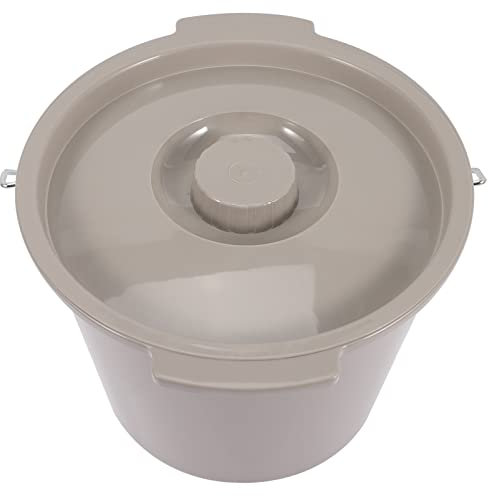Alipis Chambre Pot Portable Anti-odeur Avec Couvercle Pour Personnes Âgées Seau Pratique Plastique Pour Voyage Et Usage à Domicile