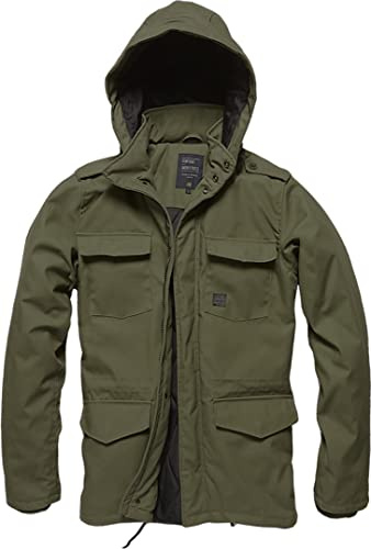 Vintage Industries Darren Parka Jacke, grün, L