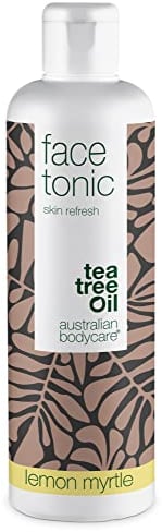 Face Tonic with Lemon Myrtle 150ml - Alcohol Free face Tonic with Tea Tree Oil - Cleanser for Blemishes, Spots, pimples and Acne Prone Skin, Natural & Pharmaceutical Grade Australian Tea Tree Oil