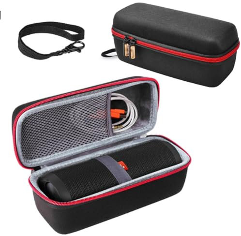 Custodia rigida da viaggio per altoparlante JBL Flip 4, impermeabile, portatile, con Bluetooth, custodia rigida da viaggio