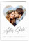 Hochzeitskarte personalisiert mit Foto Geldgeschenk Hochzeit Karte Hochzeitsgeschenke für Brautpaar Geschenk Fotogeschenk Klappkarte mit Umschlag 10,5 x 14,8 cm
