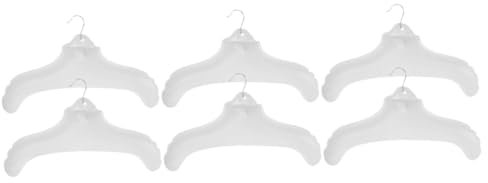 Garneck 6 STK aufblasbarer Kleiderbügel Aufblasbarer Camping-Kleiderbügel zusammenklappbare e Metall Reise-Wäschetrockner Reisebügel Eisen