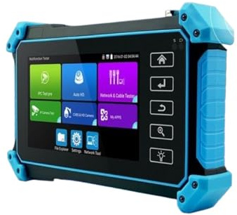 OUTFYT IPC-5200C Plus CCTV IPC Tester 8MP AHD CVI TVI SDI Kamera Tester 12MP IP Kamera Tester Mit Touchscreen Display VGA Eingang,Multifunktionstester(5100 Plus)
