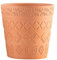 IOEDHW Grands Pots de Plantes en Terre Cuite, Pots de Fleurs en Terre Cuite avec Trou de Drainage et Plateau, Pots de Fleurs à Motif géométrique en Terre Cuite de Gros Calibre, jardinières en Terre