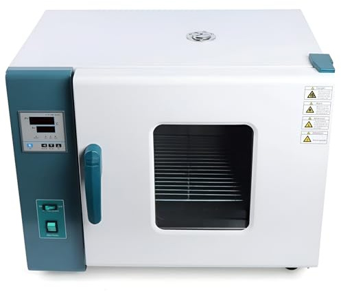 Four de laboratoire, four de séchage industriel 110 V/220 V, four de séchage numérique à convection à air forcé, four électrique à température constante RT + 10 °C ~ 300 °C,45L-1000W