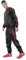 Lonsdale Mens Sauna Suit Senior without zip Black/red XL