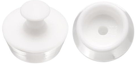 QUARKZMAN 2 Pz Tappo per Scarico, Tappo per Vasca in Silicone 28mm a 30mm Tappo per Scarico Cucina Tappo per Scarico Bagno con Maniglia per Lavanderia, Lavello, Doccia, Copertura Lavabo