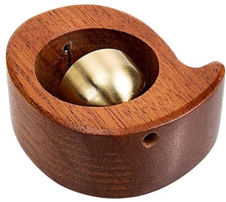 Alipis Kupferglocke Türglocke Japanischer Nussbaum Holz Stil Glockenspiel Für Zuhause