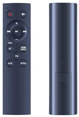 TCNOUMT Replacement Remote Control Suitable for Philips Soundbar Audio Speaker System TAB5105/10 TAB5105/12 TAB5305/12 TAB5305/37 B5306 TAB5306/96 TAB5105/98 TAB5105/94 TAB5305 /96 TAB5105/37