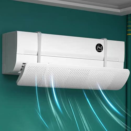 Deflettore Condizionatore Universale, Deflettore per Condizionatore Regolabile Direzione del vento Anti Diretto Blowing, Deflettori Condizionatore per Casa/Ufficio, Design Scalabile